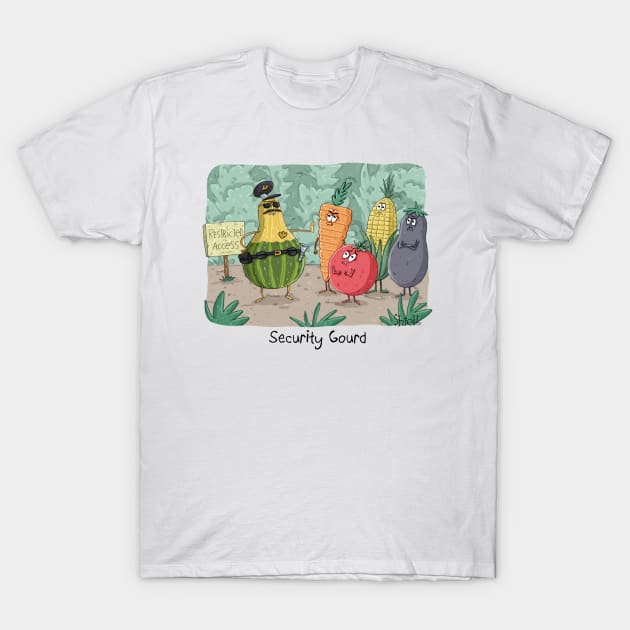 Security Gourd T-Shirt by macccc8